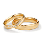 Alliance Or jaune 18K