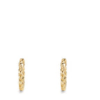 Créoles à charnières Or jaune 18K