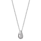 Collier Argent Zircone Rhodié 40-45 cm