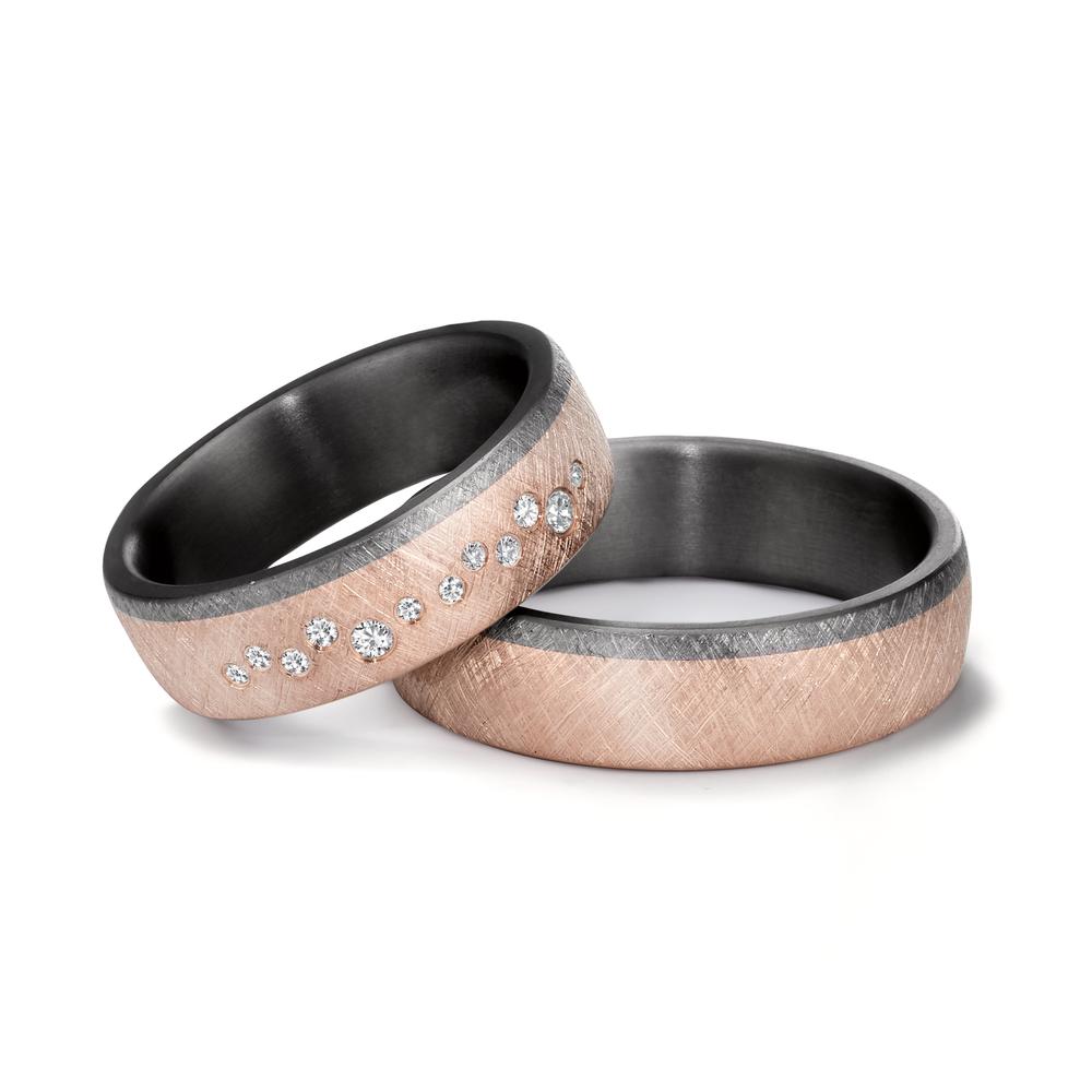 Alliance Tantale 999, Or rose 14K