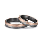 Alliance Tantale 999, Or rose 14K