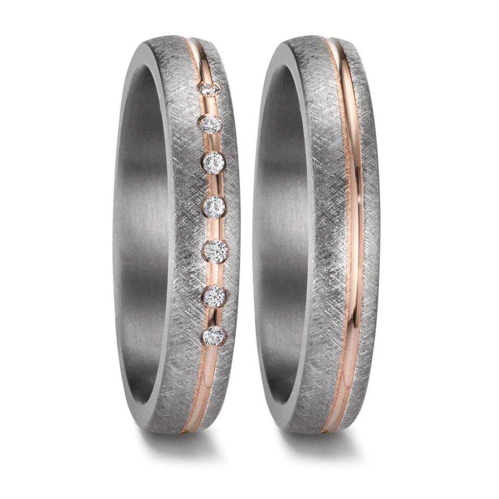 Alliance Tantale 999, Or rose 14K