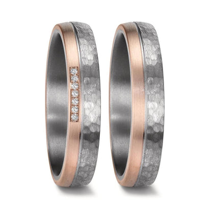 Alliance Tantale 999, Or rose 14K
