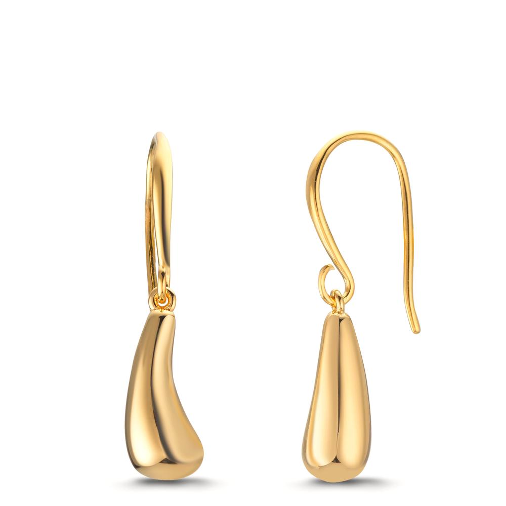 Pendant d'oreilles Argent jaune Plaqué or