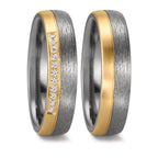 Alliance Tantale 999, Or jaune 14K