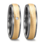 Alliance Tantale 999, Or jaune 14K