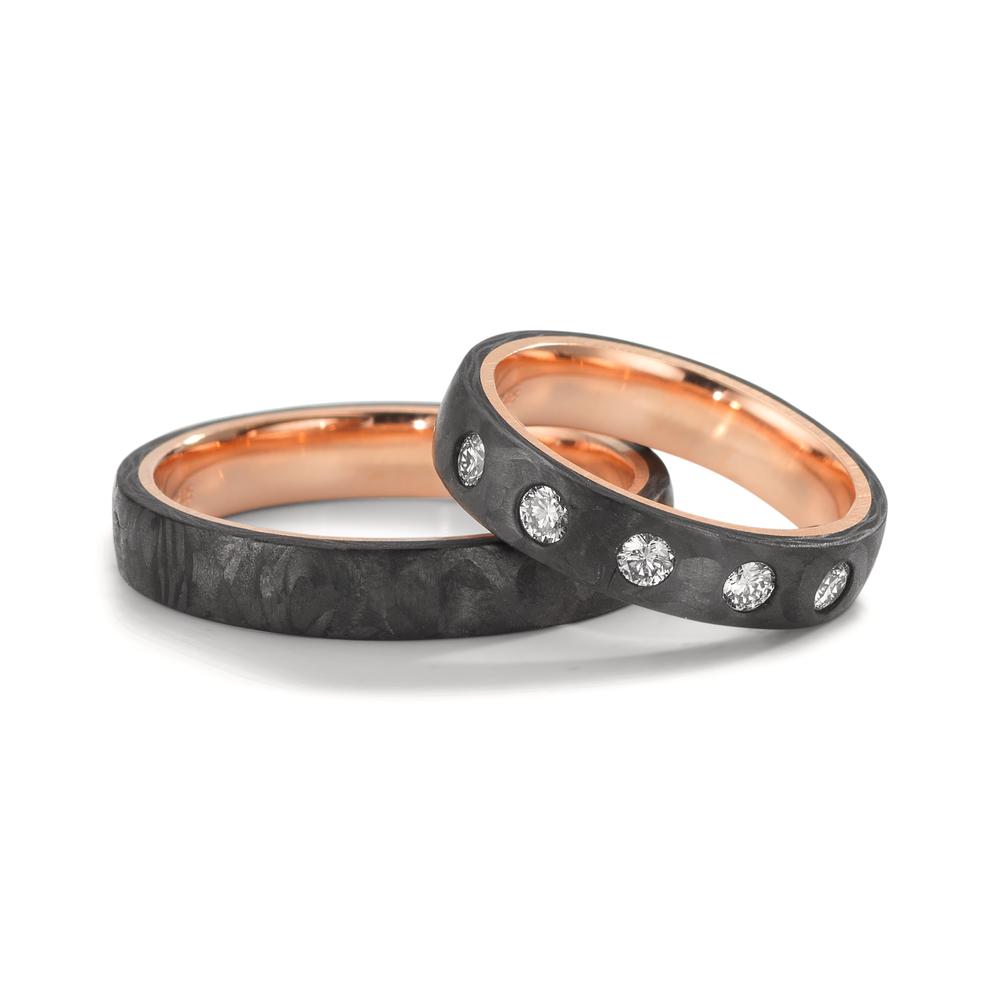 Alliance Carbone, Or rouge 14K