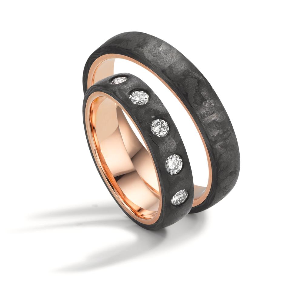 Alliance Carbone, Or rouge 14K