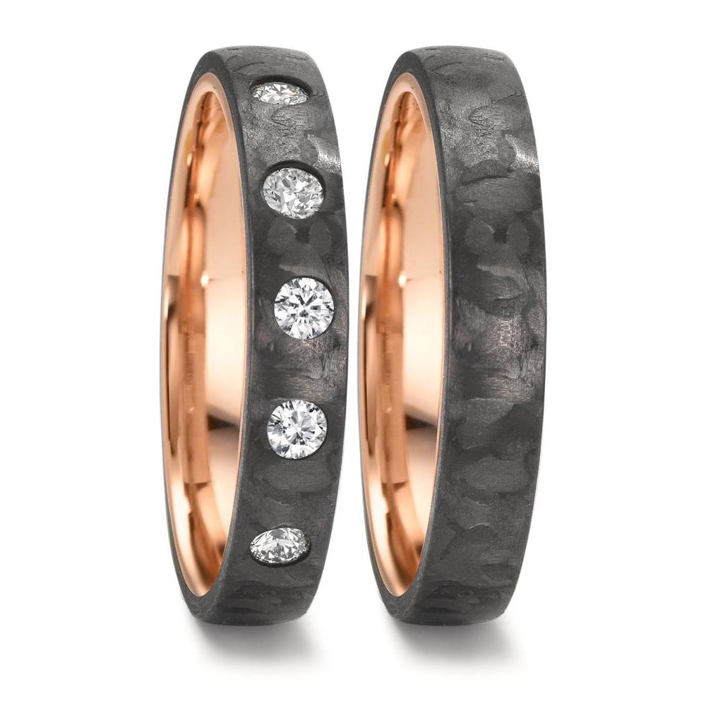 Alliance Carbone, Or rouge 14K