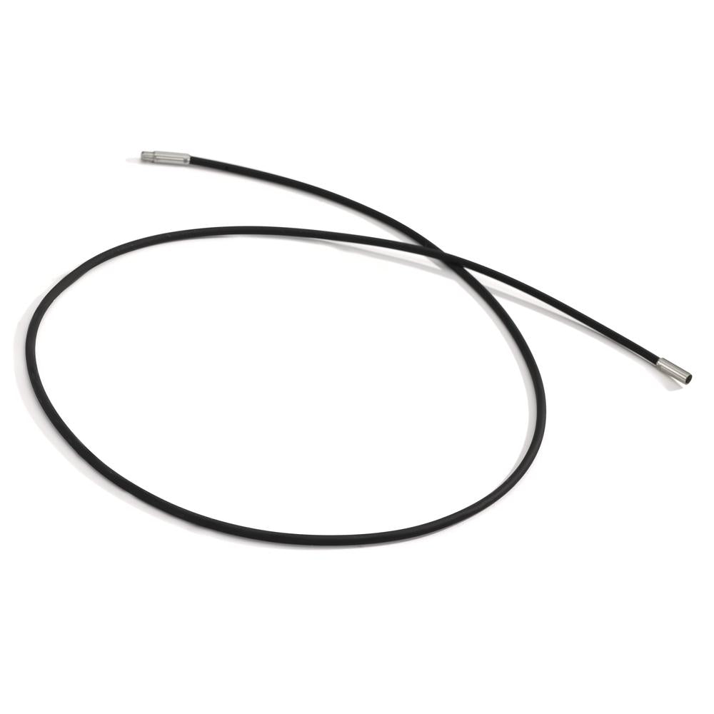Cordon de cou Silicone, Acier inoxydable 45 cm