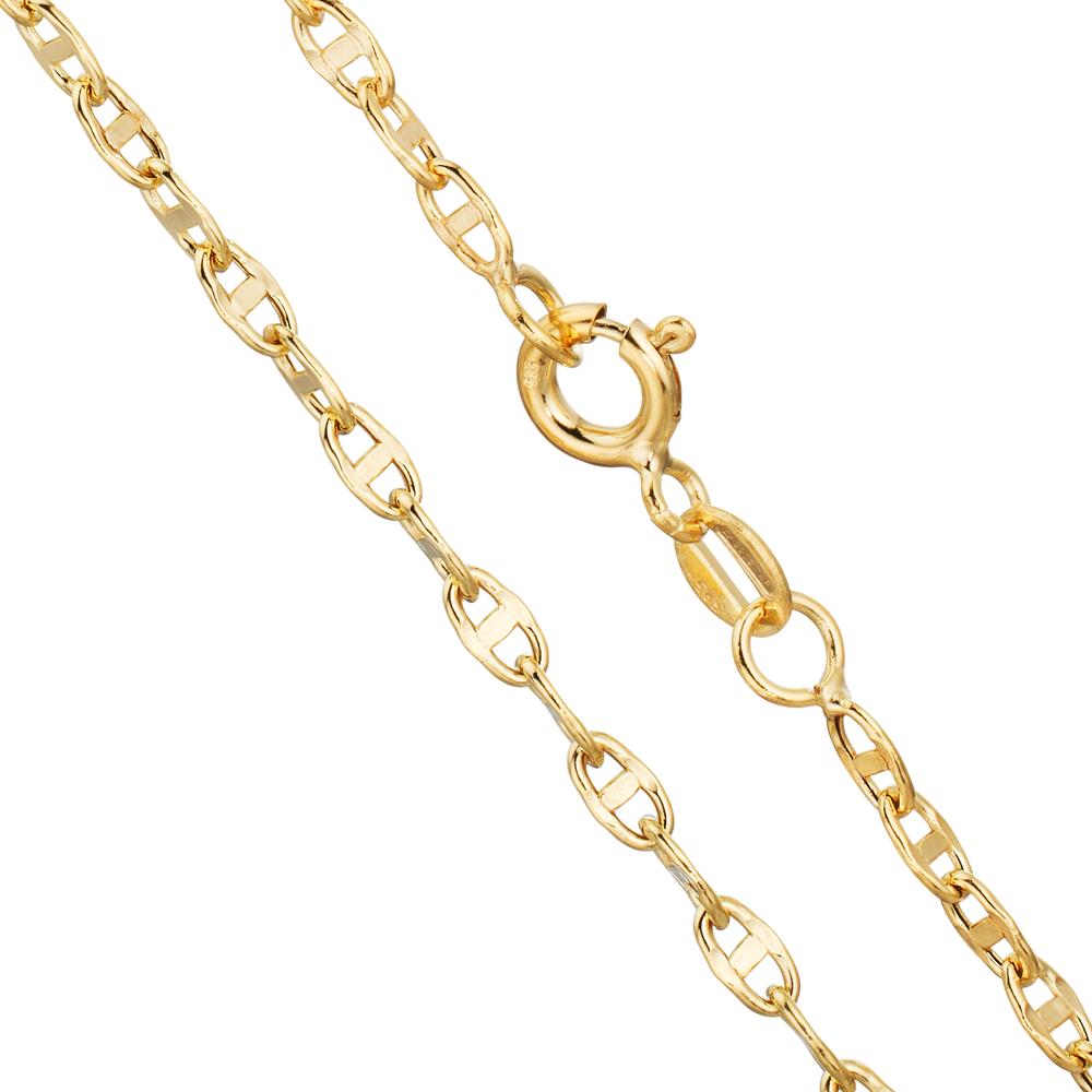 Collier Or jaune 14K 42 cm