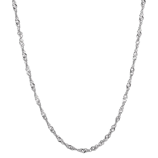 Collier Argent Rhodié 45 cm