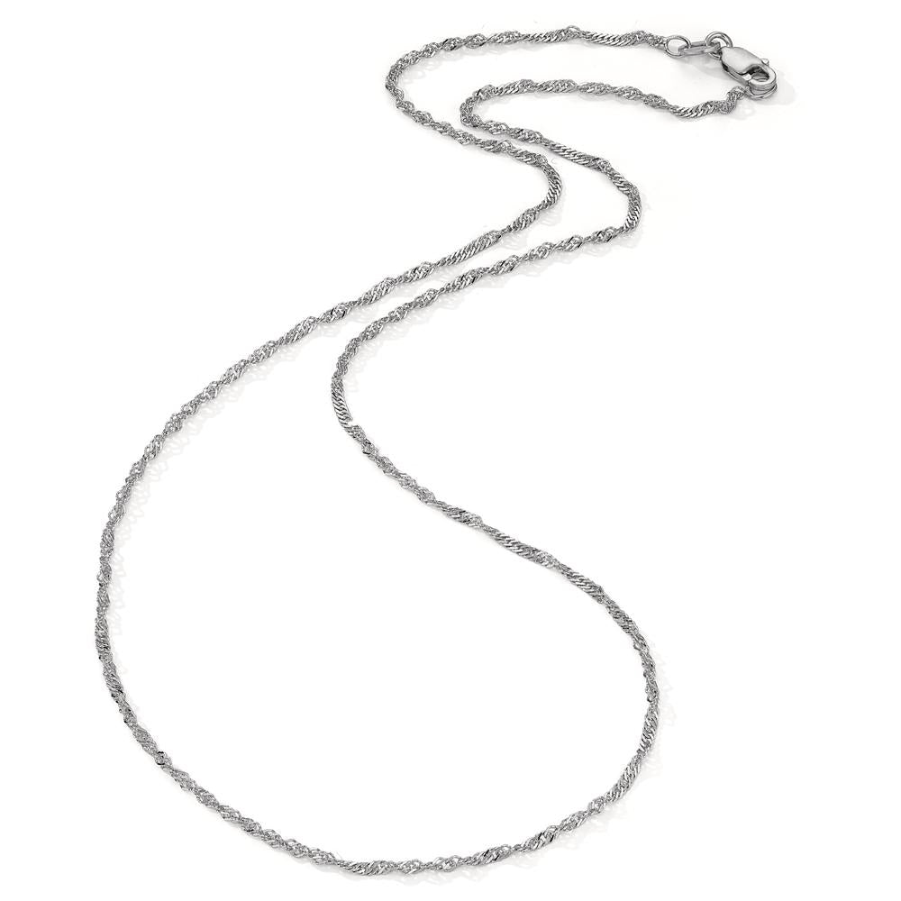 Collier Argent Rhodié 45 cm
