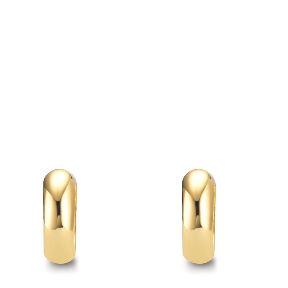 Créoles à charnières Argent jaune Plaqué or