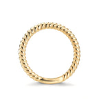 Bague à superposer Argent jaune Plaqué or