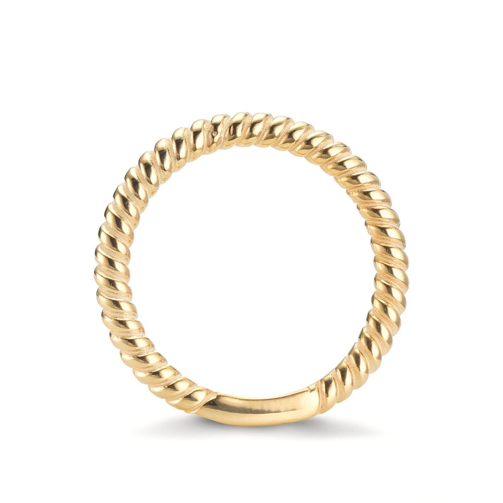 Bague à superposer Argent jaune Plaqué or