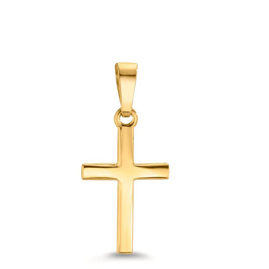 Pendentif Or jaune 14K Croix