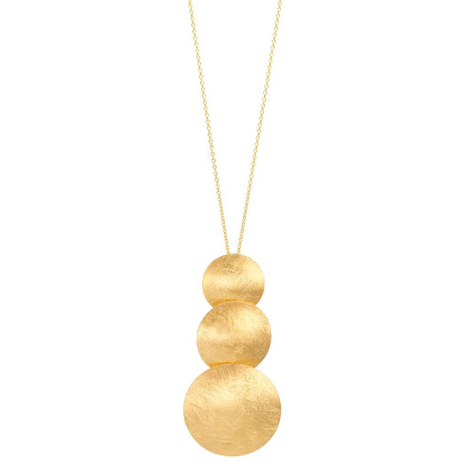 Collier Argent jaune Plaqué or 40-44 cm