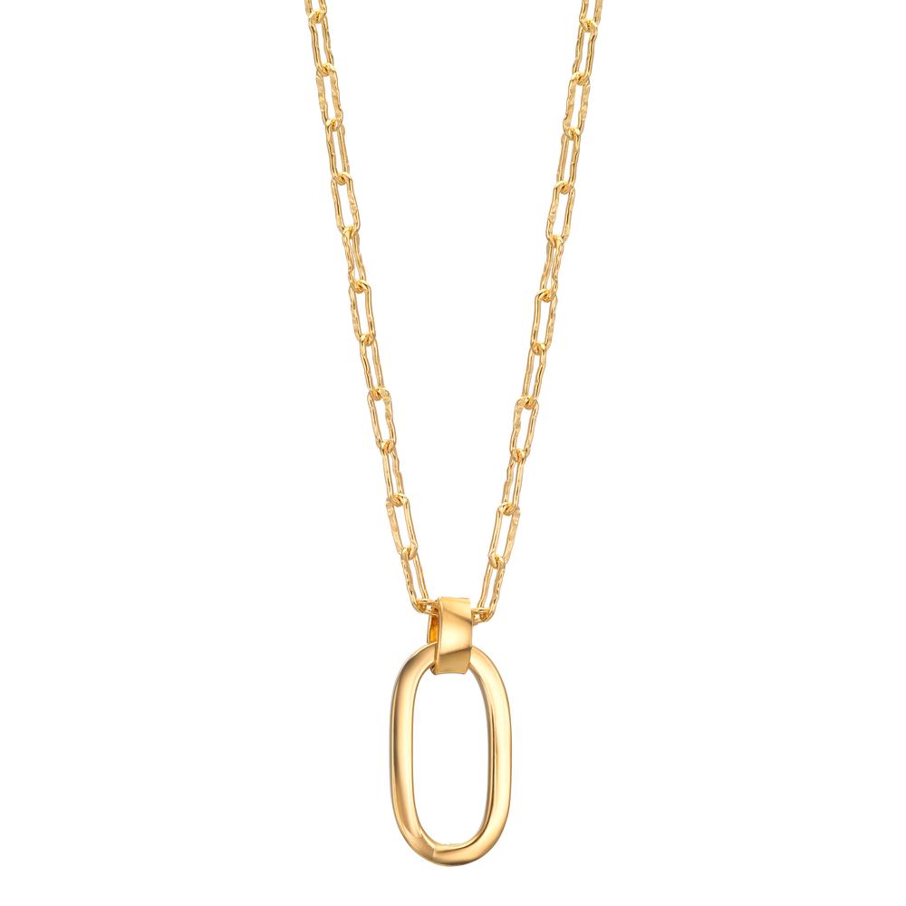 Collier Argent jaune Plaqué or 40-44 cm