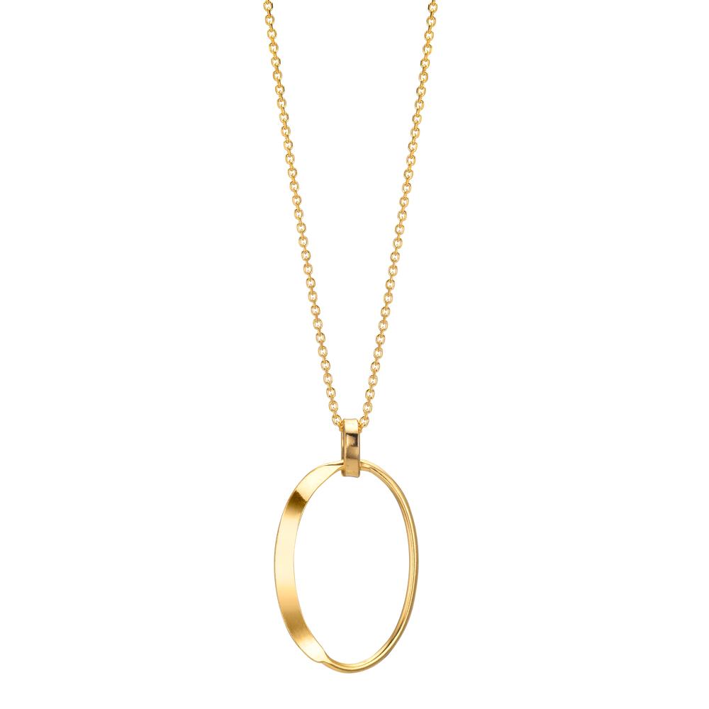 Collier Argent jaune Plaqué or 40-44 cm