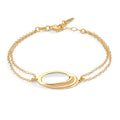 Bracelet Argent jaune Plaqué or