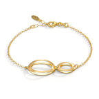 Bracelet Argent jaune Plaqué or