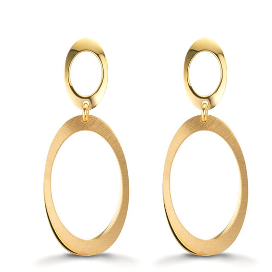 Pendant d'oreilles Argent jaune Plaqué or