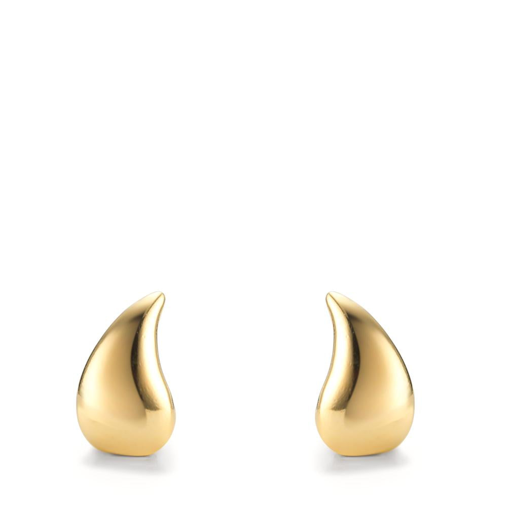 Clous d'oreilles Argent jaune Plaqué or