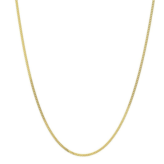 Chaînette forçat Or jaune 18K