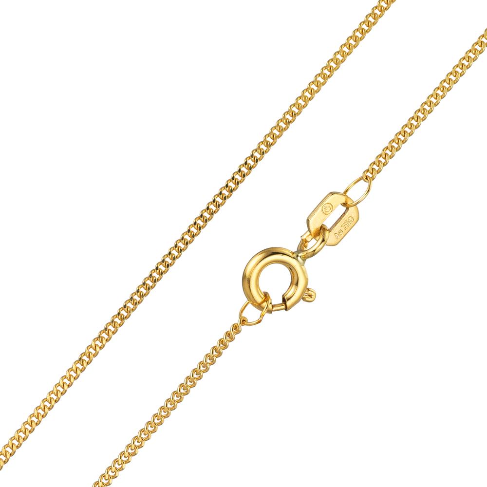 Chaînette forçat Or jaune 18K