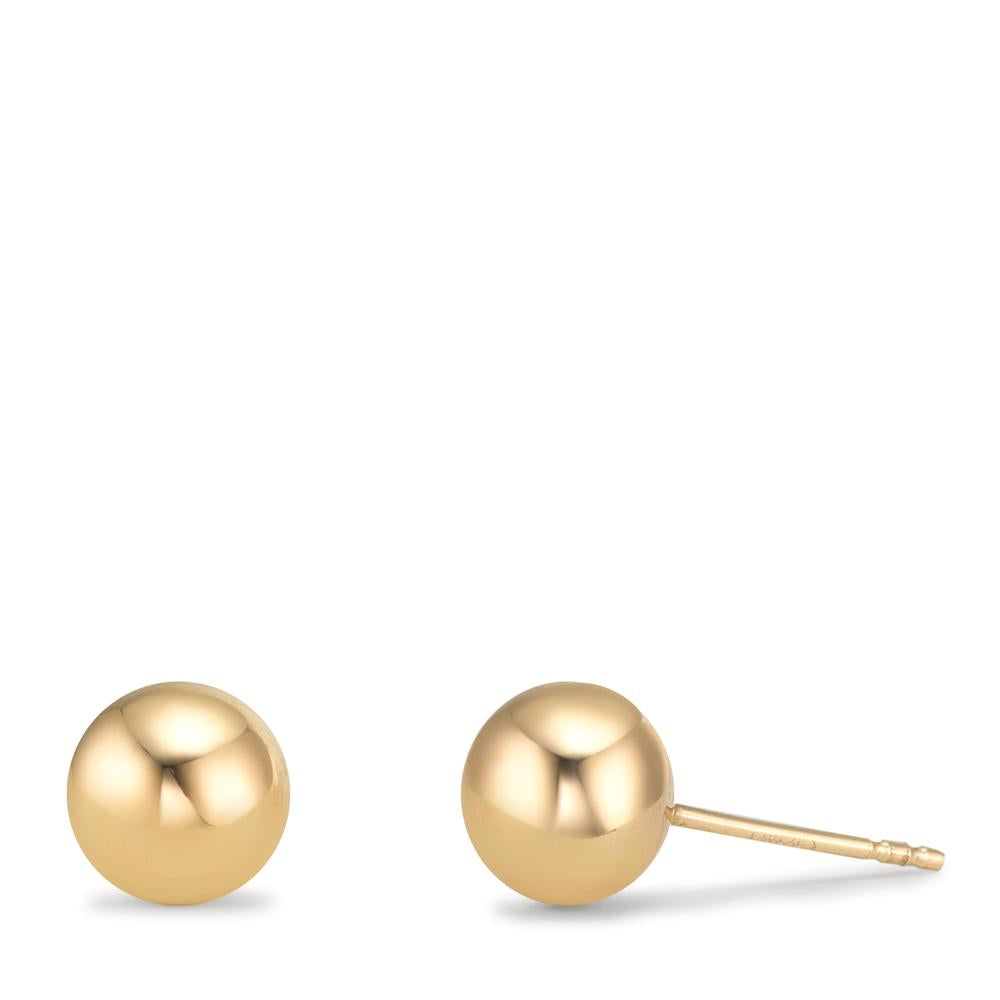 Clous d'oreilles Or jaune 9K Ø6 mm