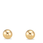 Clous d'oreilles Or jaune 9K Ø6 mm