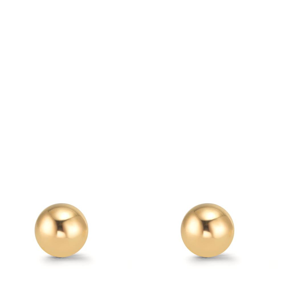 Clous d'oreilles Or jaune 9K Ø6 mm