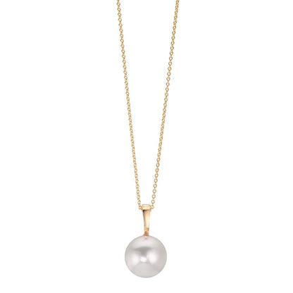 Pendentif Or jaune 14K perle Akoya 8-8.5 mm