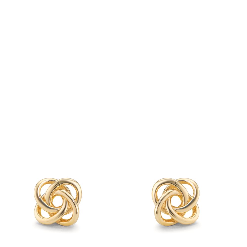 Clous d'oreilles Or jaune 9K Nœud Ø5.5 mm