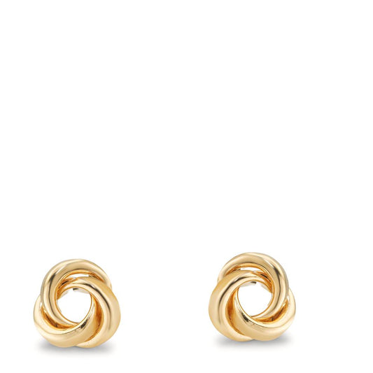 Clous d'oreilles Or jaune 9K Nœud Ø7 mm