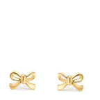 Clous d'oreilles Or jaune 9K Noeud