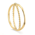 Bague Or jaune 9K