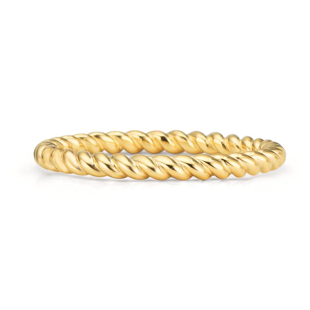 Bague à superposer Or jaune 9K