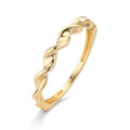 Bague Or jaune 9K