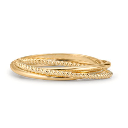 Bague Or jaune 9K