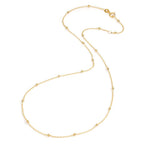 Collier Or jaune 14K 43 cm