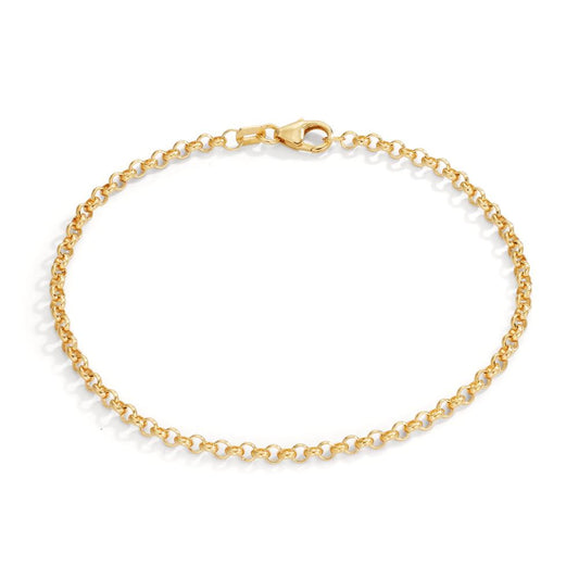 Bracelet Or jaune 18K 18 cm Ø2.7 mm
