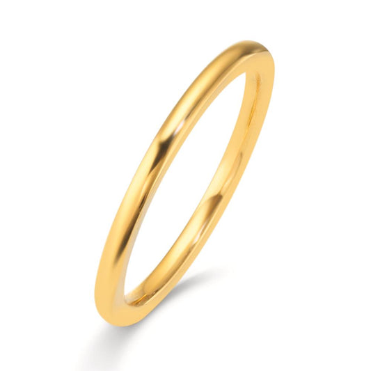 Bague à superposer Acier inoxydable jaune PVD