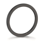 Bague à superposer Acier inoxydable noir PVD