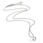 Collier Argent Rhodié Coeur 38-42 cm