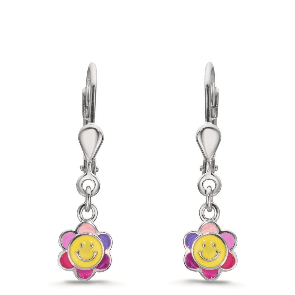 Pendant d'oreilles Argent Rhodié