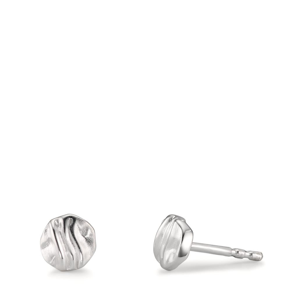 Clous d'oreilles Argent Ø6 mm