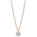 Collier Or jaune 9K Zircone 38-42 cm