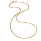 Collier Or jaune 9K 45 cm